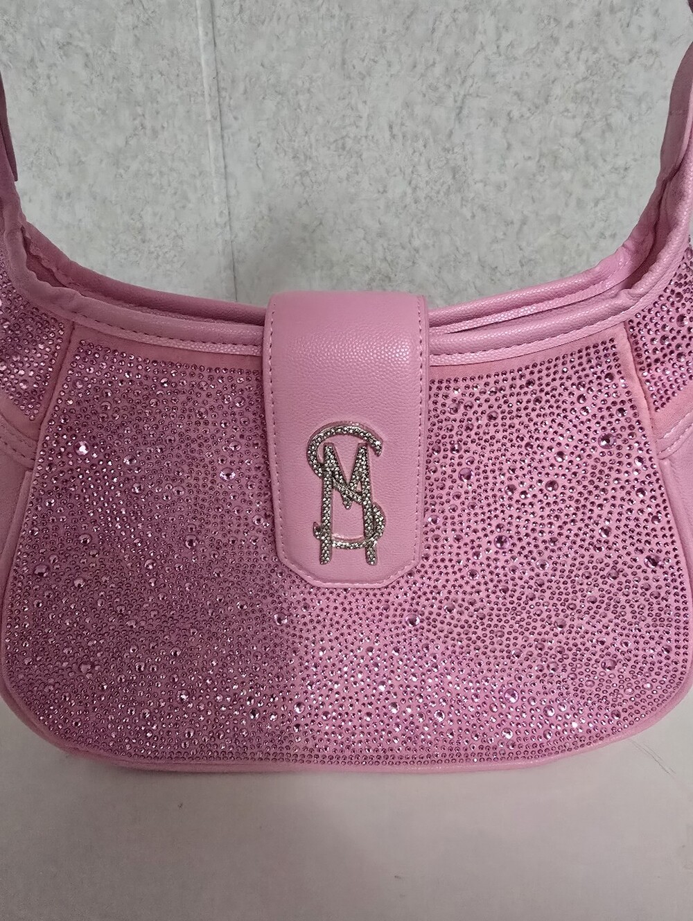 Steve Madden Rhinestone Pink Bag - Picture 3 of 3